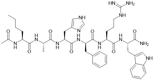 Hexapeptide acetyl -1