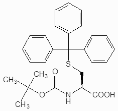 BOC-Cys (TRT) -OH [CAS Uimh. 21947-98-8]