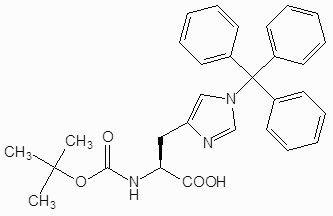 BOC-HIS (TRT) -OH [CAS Uimh {. 32926-43-5]
